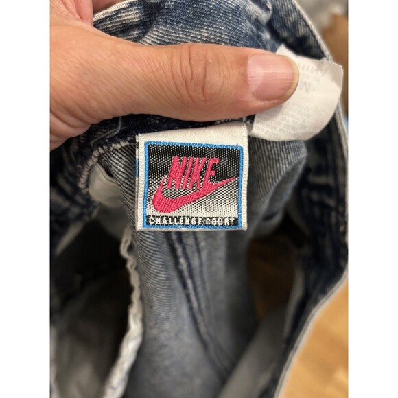 Vintage Nike Andre Agassi Tennis Skirt Womens M Blue Acid Wash Challenge Court - Picture 5 of 11